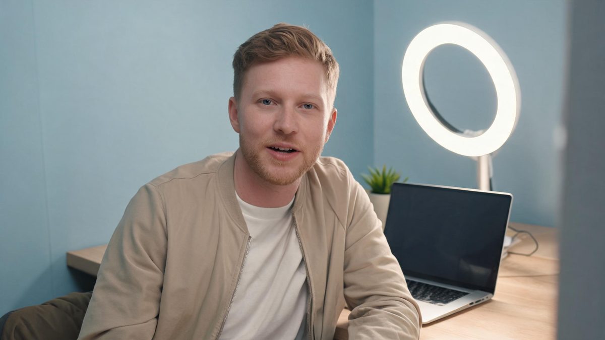 A faceless channel avatar host speaking to the camera