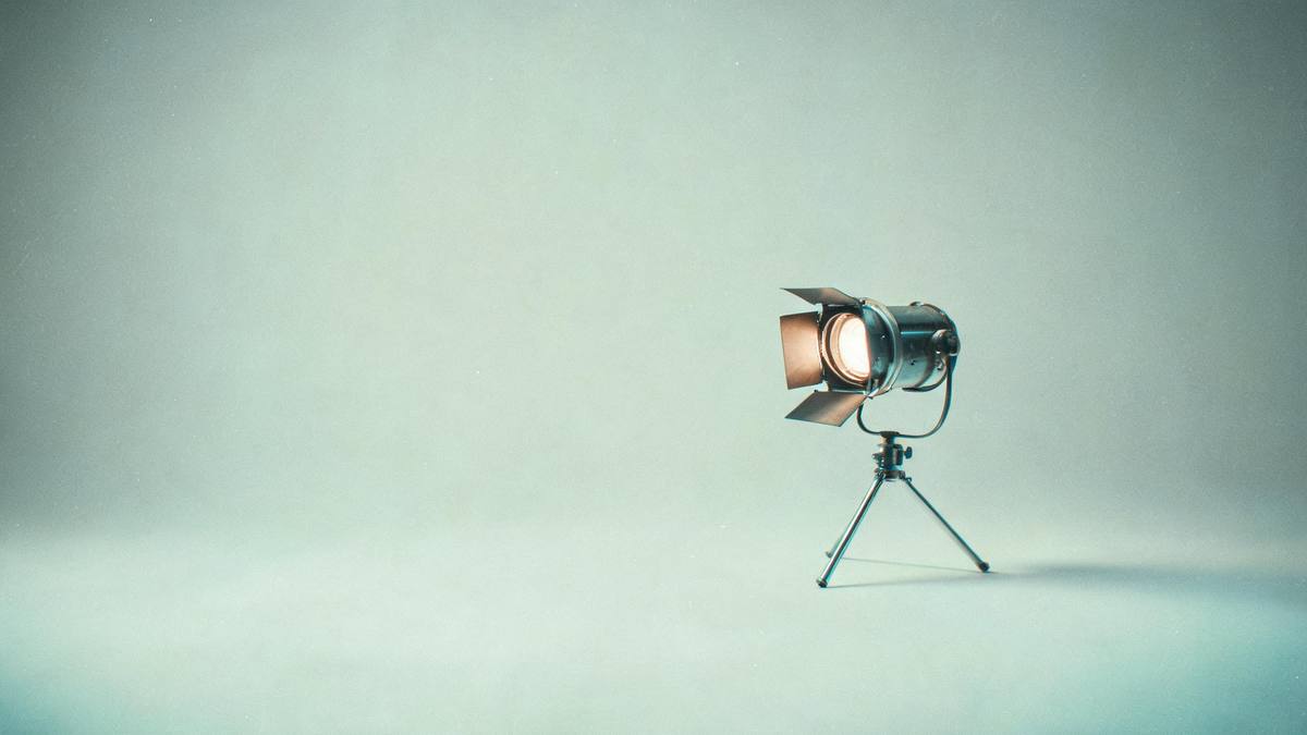 An empty seamless studio backdrop under even light, no people