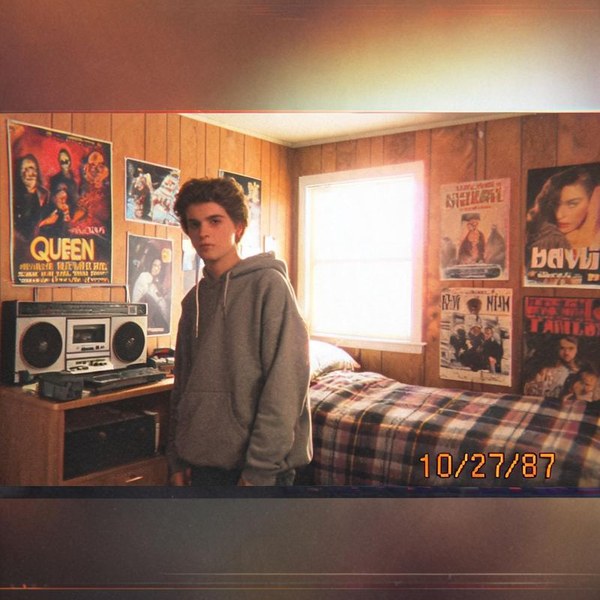 AI VHS 80s bedroom scene made with OpenFilmo